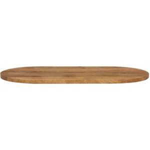 Lily Manor Table Top Oval Solid Wood Rough Mango Natural 3.8cm H x 140cm W x 60cm D Lily Manor Table Top Oval Solid Wood Rough Mango Natural 3.8cm H x 140cm W x 60cm D