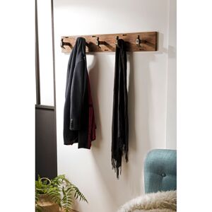 Rio Woodson Wall Mounted Coat Rack Brown 15cm H X 100cm W X 13cm D Rio Woodson Wall Mounted Coat Rack Brown 15cm H X 100cm W X 13cm D