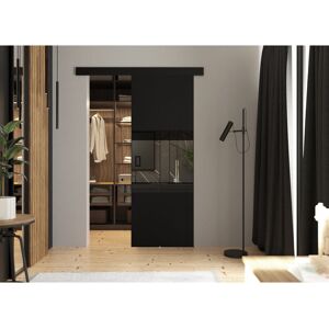 Brayden Studio DOOR LUMBA 1 Black 72cm x 205cm Brayden Studio DOOR LUMBA 1 Black 72cm x 205cm