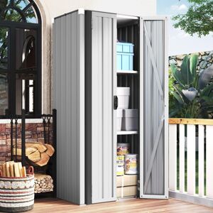 WFX Utility Metal Single Storage Cabinet ( 177.80cm H x 117.85cm W x 75.94cm D) White 177.80cm H X 117.85cm W X 75.94cm D WFX Utility Metal Single Storage Cabinet ( 177.80cm H x 117.85cm W x 75.94cm D) White 177.80cm H X 117.85cm W X 75.94cm D