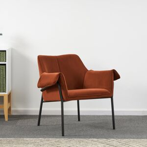 17 Stories Maraia 51cm Wide Tufted Rusty Brown 73cm H X 51cm W X 51cm D 17 Stories Maraia 51cm Wide Tufted Rusty Brown 73cm H X 51cm W X 51cm D