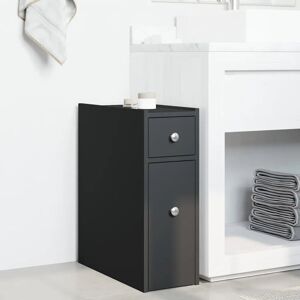 Latitude Run Arsis Bathroom Storage Black 60cm H X 21.5cm W X 50cm D Latitude Run Arsis Bathroom Storage Black 60cm H X 21.5cm W X 50cm D
