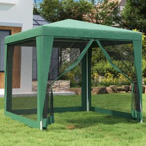 Dakota Fields 2.5 x 2.5m Iron Party Tent Green/Green Dakota Fields 2.5 x 2.5m Iron Party Tent Green/Green