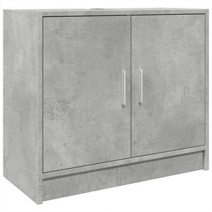 Brayden Studio Brighley Under Sink Cabinet Concrete grey 55cm H X 63cm W X 29cm D Brayden Studio Brighley Under Sink Cabinet Concrete grey 55cm H X 63cm W X 29cm D