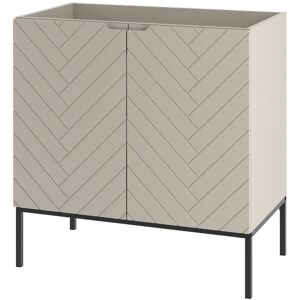 17 Stories Rigdel Washbasin Cabinet 80 Brown/Black 82cm H X 80cm W X 46cm D 17 Stories Rigdel Washbasin Cabinet 80 Brown/Black 82cm H X 80cm W X 46cm D