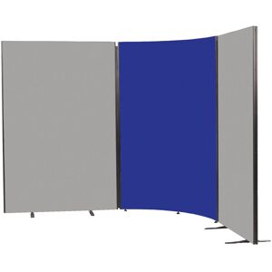 Symple Stuff Wood Partition Royal Blue 122.5cm H x 120cm W x 3cm D Symple Stuff Wood Partition Royal Blue 122.5cm H x 120cm W x 3cm D