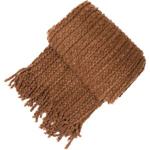 August Grove Gwin Throw Chocolate 130cm W X 180cm L August Grove Gwin Throw Chocolate 130cm W X 180cm L
