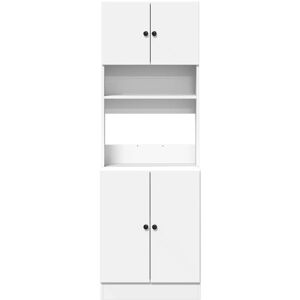 Brayden Studio Kitchen Cabinet 60X50x180 Cm Engineered Wood 60cm W X 180cm H X 50cm D Brayden Studio Kitchen Cabinet 60X50x180 Cm Engineered Wood 60cm W X 180cm H X 50cm D