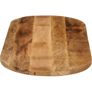 Lily Manor Table Top Oval Solid Wood Rough Mango Natural 3.8cm H x 110cm W x 50cm D Lily Manor Table Top Oval Solid Wood Rough Mango Natural 3.8cm H x 110cm W x 50cm D