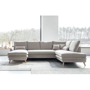 MiuForm Charming Charlie Limited Upholstered Corner Sofa Sand Grey 90cm H X 302cm W X 200cm D MiuForm Charming Charlie Limited Upholstered Corner Sofa Sand Grey 90cm H X 302cm W X 200cm D