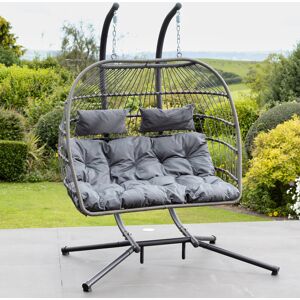 World Menagerie Cando 2 Person Porch Swing with Canopy Dark Grey 190cm H X 130cm W X 75cm D World Menagerie Cando 2 Person Porch Swing with Canopy Dark Grey 190cm H X 130cm W X 75cm D