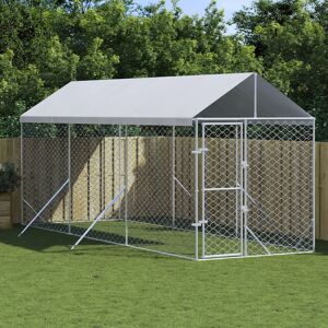 Archie & Oscar Gokmen Galvanised Steel Dog House 250cm H x 600cm W x 200cm D Archie & Oscar Gokmen Galvanised Steel Dog House 250cm H x 600cm W x 200cm D