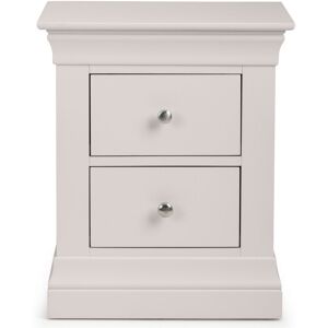 Highland Dunes Dial 2 Drawer Bedside Table Light Grey 59cm H X 50cm W X 40cm D Highland Dunes Dial 2 Drawer Bedside Table Light Grey 59cm H X 50cm W X 40cm D
