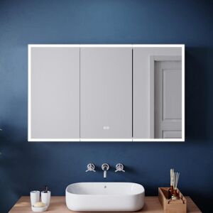 Metro 105mm W 65mm H Medicine Cabinet Mirror 6 Adjustable White 65mm H X 105mm W X 12.5mm D Metro 105mm W 65mm H Medicine Cabinet Mirror 6 Adjustable White 65mm H X 105mm W X 12.5mm D
