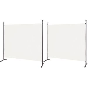 Symple Stuff 2 Panel Room Divider White 178cm H x 178cm W x 3.4 cm D Symple Stuff 2 Panel Room Divider White 178cm H x 178cm W x 3.4 cm D