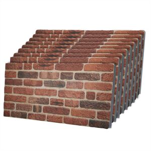 Borough Wharf Ahaana 3D Brick Effect Wall Panels - Styrofoam, Easy Installation, 100x50cm (9-Pack) for Home Decoration Babylon 0.8'' H X 50cm H X 100cm W Borough Wharf Ahaana 3D Brick Effect Wall Panels - Styrofoam, Easy Installation, 100x50cm (9-Pack) for Home Decoration Babylon 0.8'' H X 50cm H X 100cm W