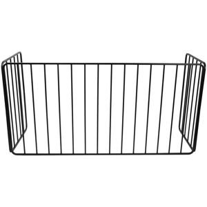 Symple Stuff Bar Nursery 3 Panel Steel Fireplace Screen Black 70cm H X 140cm W X 48cm D Symple Stuff Bar Nursery 3 Panel Steel Fireplace Screen Black 70cm H X 140cm W X 48cm D