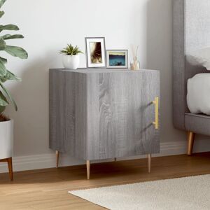 Fairmont Park Fredrico Bedside Table Gray 50cm H X 40cm W X 40cm D Fairmont Park Fredrico Bedside Table Gray 50cm H X 40cm W X 40cm D