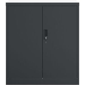 17 Stories Miakota storage cabinet Anthracite 90cm H X 79cm W X 40cm D 17 Stories Miakota storage cabinet Anthracite 90cm H X 79cm W X 40cm D