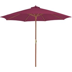 Freeport Park Market Parasol Bordeaux Red 250cm H x 300cm W x 300cm D Freeport Park Market Parasol Bordeaux Red 250cm H x 300cm W x 300cm D
