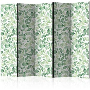 East Urban Home 225cm W x 172cm H 5 - Panel Wood Folding Room Divider Green 172cm H X 225cm W X 3cm D East Urban Home 225cm W x 172cm H 5 - Panel Wood Folding Room Divider Green 172cm H X 225cm W X 3cm D