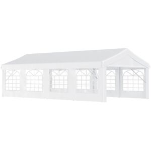 Symple Stuff Metal Party Tent White 800 cm L x 400 cm W Symple Stuff Metal Party Tent White 800 cm L x 400 cm W