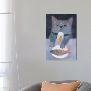 ClassicLiving The Cat And The Duck Having The Dinner-1PC3 66.04cm H x 45.72cm W x 1.91cm D ClassicLiving The Cat And The Duck Having The Dinner-1PC3 66.04cm H x 45.72cm W x 1.91cm D