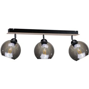 Corrigan Studio Sneedville 3-Light 60cm Ceiling Spotlight Black 22cm H X 60cm W X 15cm D Corrigan Studio Sneedville 3-Light 60cm Ceiling Spotlight Black 22cm H X 60cm W X 15cm D