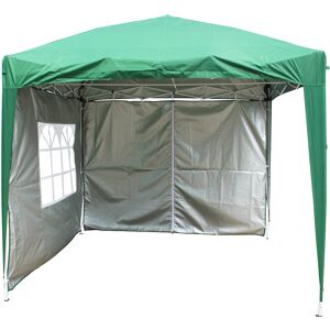 Dakota Fields Isere 2.5m x 2.5m Metal Pop-Up Gazebo Green 248.92cm W X 248.92cm D X 259.08cm H Dakota Fields Isere 2.5m x 2.5m Metal Pop-Up Gazebo Green 248.92cm W X 248.92cm D X 259.08cm H