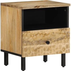 Alpen Home Bedside Table Light Brown 46cm H X 40cm W X 33cm D Alpen Home Bedside Table Light Brown 46cm H X 40cm W X 33cm D