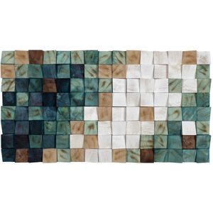 Ivy Bronx Holzbild Horizon Colours Brown;White;Green 55cm H X 102cm W Ivy Bronx Holzbild Horizon Colours Brown;White;Green 55cm H X 102cm W