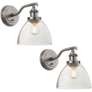 Breakwater Bay Anais 1 - Light Dimmable Barn Light Brushed Silver 22cm H X 15cm W X 27.5cm D Breakwater Bay Anais 1 - Light Dimmable Barn Light Brushed Silver 22cm H X 15cm W X 27.5cm D