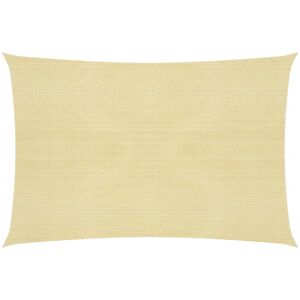 Dakota Fields Pugsley 5m x 7m Rectangular Shade Sail Beige 700cm W X 500cm D Dakota Fields Pugsley 5m x 7m Rectangular Shade Sail Beige 700cm W X 500cm D