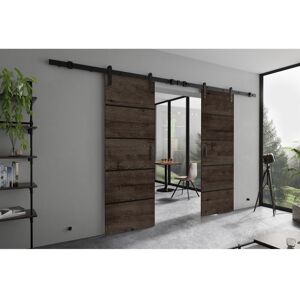 Brayden Studio Door Dark Brown 152cm x 205cm Brayden Studio Door Dark Brown 152cm x 205cm