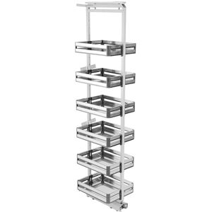 Rebrilliant Mooneyhan Shelving Rack Silver 215cm H x 35cm W x 46cm D Rebrilliant Mooneyhan Shelving Rack Silver 215cm H x 35cm W x 46cm D