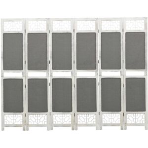 August Grove 4-Panel Room Divider Grey 140X165 Cm Fabric Grey 210cm W August Grove 4-Panel Room Divider Grey 140X165 Cm Fabric Grey 210cm W