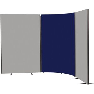 Symple Stuff Wood Partition Ink Navy 152.5cm H x 90cm W x 3cm D Symple Stuff Wood Partition Ink Navy 152.5cm H x 90cm W x 3cm D