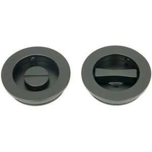From The Anvil Door Accessory Matt Black 6cm H x 6cm W x 1.3cm D From The Anvil Door Accessory Matt Black 6cm H x 6cm W x 1.3cm D