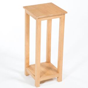 Three Posts Asro Square Pedestal Rubberwood Plant Stand Walnut 60cm H x 25cm W x 25cm D Three Posts Asro Square Pedestal Rubberwood Plant Stand Walnut 60cm H x 25cm W x 25cm D