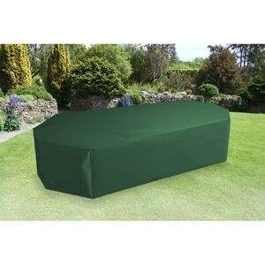 Dakota Fields Protector 5000 Premium Rectangular 8/10 Seat Patio Dining Set Cover Green 90cm H X 320cm W X 190cm D Dakota Fields Protector 5000 Premium Rectangular 8/10 Seat Patio Dining Set Cover Green 90cm H X 320cm W X 190cm D