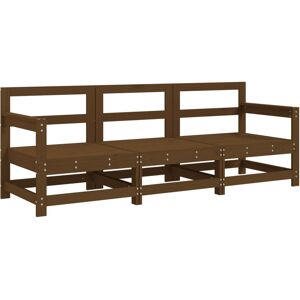 Alpen Home 3 Piece Garden Lounge Set Solid Wood Pine Honey Brown 3 Alpen Home 3 Piece Garden Lounge Set Solid Wood Pine Honey Brown 3