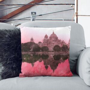 East Urban Home Victoria Memorial in Kolkata India Cushion with Filling White 55cm H x 55cm W x 20cm D East Urban Home Victoria Memorial in Kolkata India Cushion with Filling White 55cm H x 55cm W x 20cm D