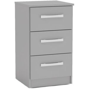 17 Stories Marquitta 3 Drawer Bedside Table Grey 175.26cm H X 101.6cm W X 96.27cm D 17 Stories Marquitta 3 Drawer Bedside Table Grey 175.26cm H X 101.6cm W X 96.27cm D