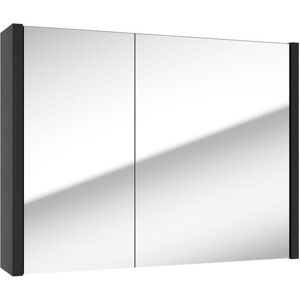Latitude Run Antigoni 31.5mm W 23.62mm H Wall Mounted Required Medicine Cabinet Mirror Matte Black 600mm H X 800mm W X 150mm D Latitude Run Antigoni 31.5mm W 23.62mm H Wall Mounted Required Medicine Cabinet Mirror Matte Black 600mm H X 800mm W X 150mm D