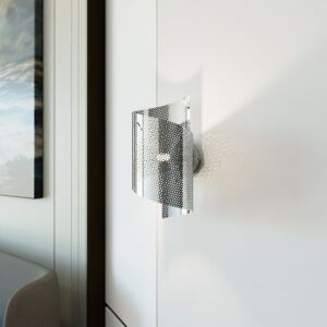 Metro Chiharu Chrome 29cm H X 14cm W X 17cm D Metro Chiharu Chrome 29cm H X 14cm W X 17cm D