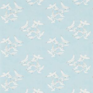 Sanderson Seagulls 10.05m x 52cm Matte Wallpaper Roll Blue 1,005cm L X 52cm W Sanderson Seagulls 10.05m x 52cm Matte Wallpaper Roll Blue 1,005cm L X 52cm W