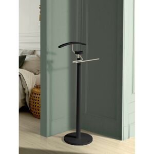 Symple Stuff Freestanding Valet Stand Black 112cm H X 46cm W X 34cm D Symple Stuff Freestanding Valet Stand Black 112cm H X 46cm W X 34cm D