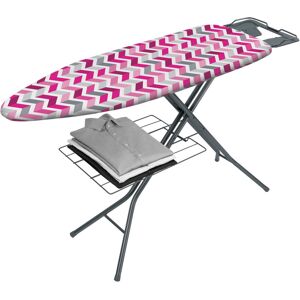 Metaltex Antares Freestanding Ironing Board Pink 38cm W X 114cm L Metaltex Antares Freestanding Ironing Board Pink 38cm W X 114cm L