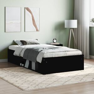 Latitude Run Afriani Platform Bed Black Single (3') Latitude Run Afriani Platform Bed Black Single (3')