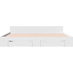 Alpen Home Bed Frame White 200 x 200 cm Alpen Home Bed Frame White 200 x 200 cm